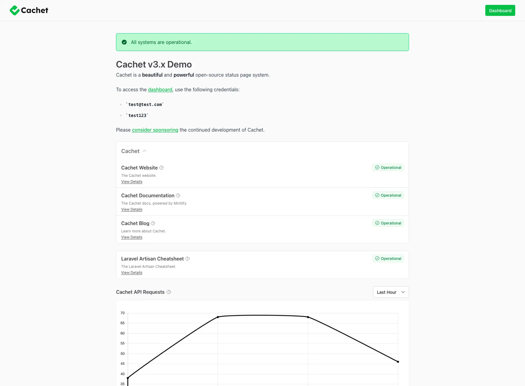 Cachet screenshot placeholder